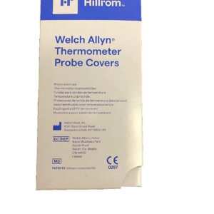 Welch Allyn 05031-SureTemp Plus Model 690 Electronic Thermometer Disposable Probe Covers (Pack of 250)