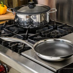 Black Cube Quick Release Cookware Fry Pan, 11-Inch