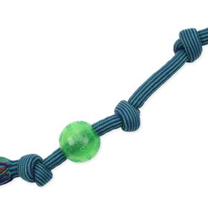 Mammoth Pet Products Large 20" Extra 3 Knot Tug w/TPR Ball