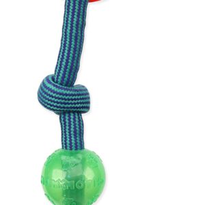 Mammoth Pet Products Large 20" Extra 3 Knot Tug w/TPR Ball