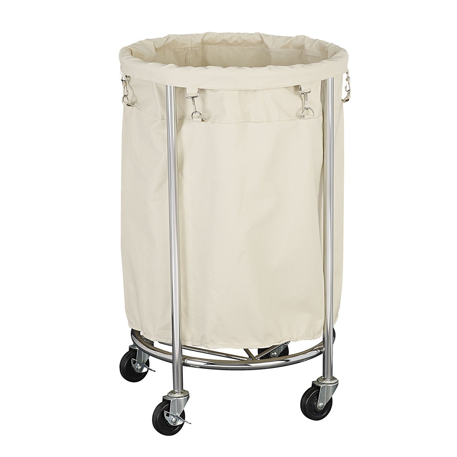 Household Essentials Commercial Round Laundry Hamper Large