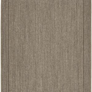 SAFAVIEH Palm Beach Collection Accent Rug - 3' x 5', Silver, Sisal & Jute Design, Ideal for High Traffic Areas in Entryway, Living Room, Bedroom (PAB322D)