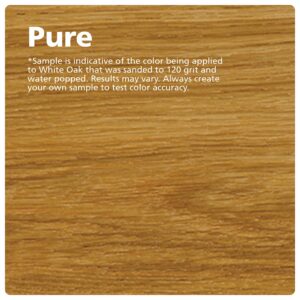 Rubio Monocoat Wood Oil Finish Sample - Pure | Oil Plus Part A | Quick-Dry, Eco-Friendly Linseed Wood Oil for Indoor Use | Ideal for Sampling Oil Plus 2C & Touch Ups | 20 mL