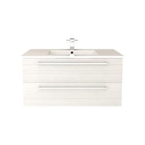 Cutler Kitchen and Bath Silhouette Wall Hung Bathroom Vanity, 30 Inches