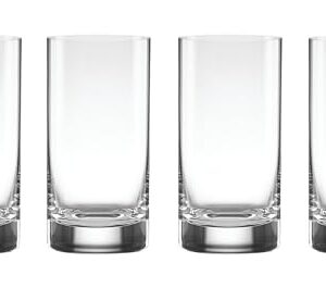 Lenox Tuscany Classics 4-Piece Highball Glass Set, 4 Count (Pack of 1), Clear