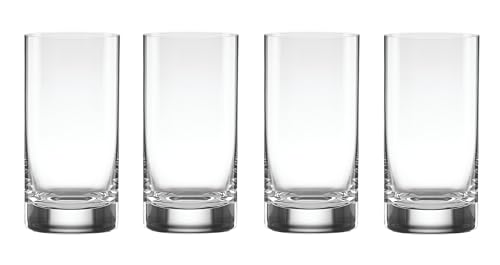 Lenox Tuscany Classics 4-Piece Highball Glass Set, 4 Count (Pack of 1), Clear