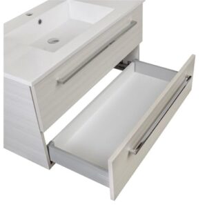 Cutler Kitchen and Bath Silhouette Wall Hung Bathroom Vanity, 30 Inches