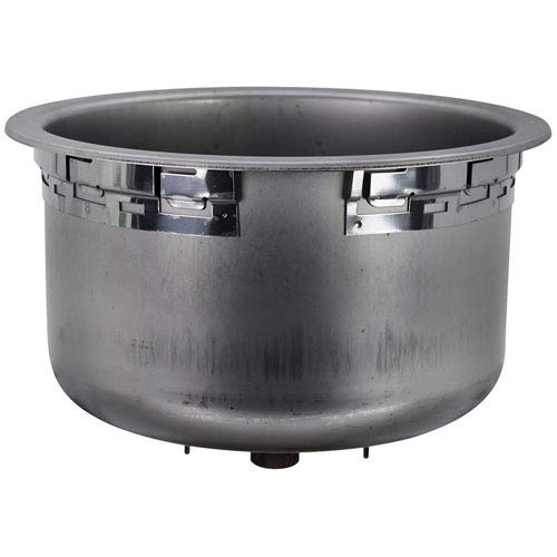 Star Mfg WS-50392 Pot 11 Quart W/Drain for Wells Warmer Ss-10 Ss-10D Ss-10T Star OEM 50392 262255