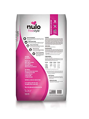 Nulo Puppy Food Grain Free Dry Food With Bc30 Probiotic And Dha (Salmon And Peas Recipe, 11Lb Bag)