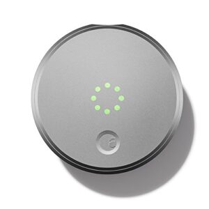 august home 1st generation smart lock - silver