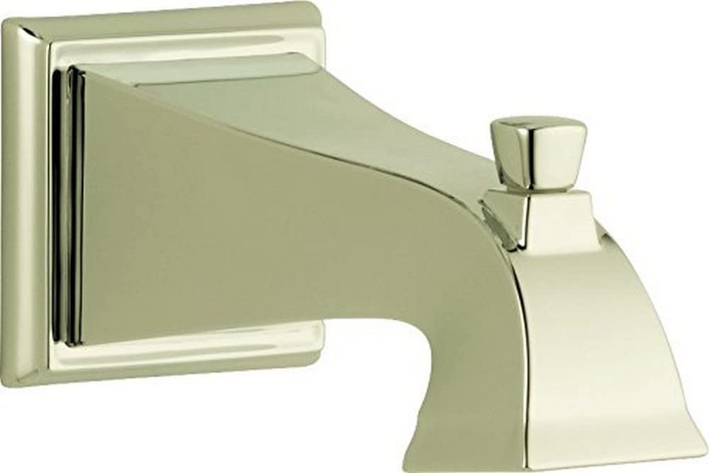 Delta Faucet RP52148PN Dryden, Tub Spout - Pull-Up Diverter, Polished Nickel