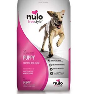 Nulo Puppy Food Grain Free Dry Food With Bc30 Probiotic And Dha (Salmon And Peas Recipe, 11Lb Bag)