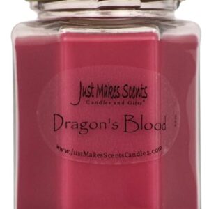 Dragon's Blood Scented Blended Soy Candle by Just Makes Scents