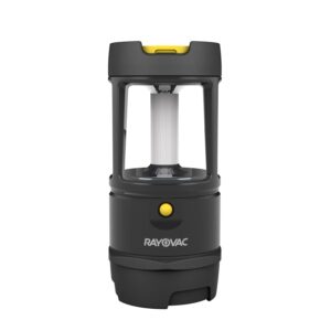 rayovac - diyln3d-ba virtually indestructible led camping lantern flashlight, 600 lumens battery powered led lanterns for hurricane supplies, survival kit, camping accessories, ip67 waterproof