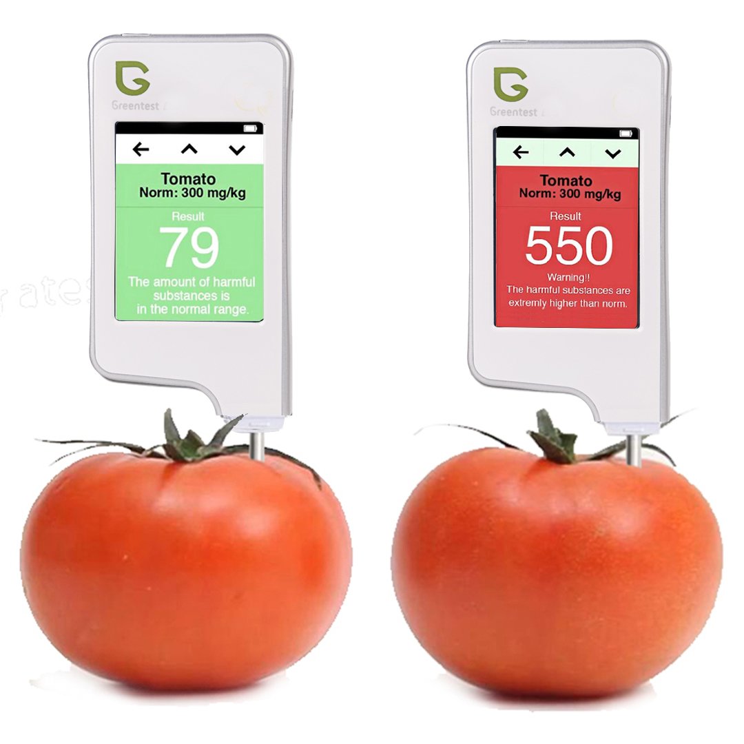 Greentest, High Accuracy Food Detector, Nitrate Tester for Fruit and Vegetable,White