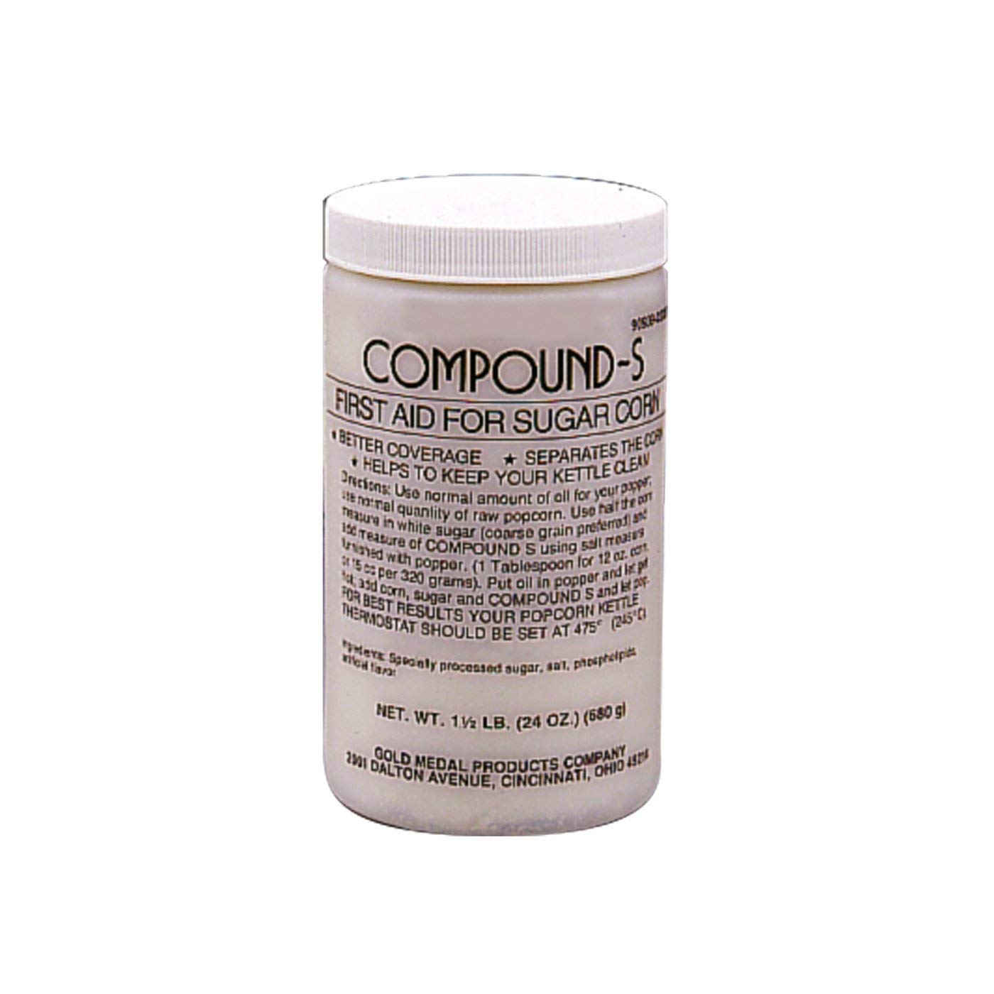 Gold Medal 2320 Jar, Compound S