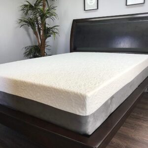 The American Mattress Company- 12in Gel Infused Memory Foam Mattress - 100% Made in USA - 20 Year Warranty - CertiPur Foam (Queen) - Chiropractic Endorsed