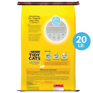 Purina Tidy Cats Non Clumping Cat Litter, Glade Clear Springs Multi Cat Litter - 20 lb. Bag