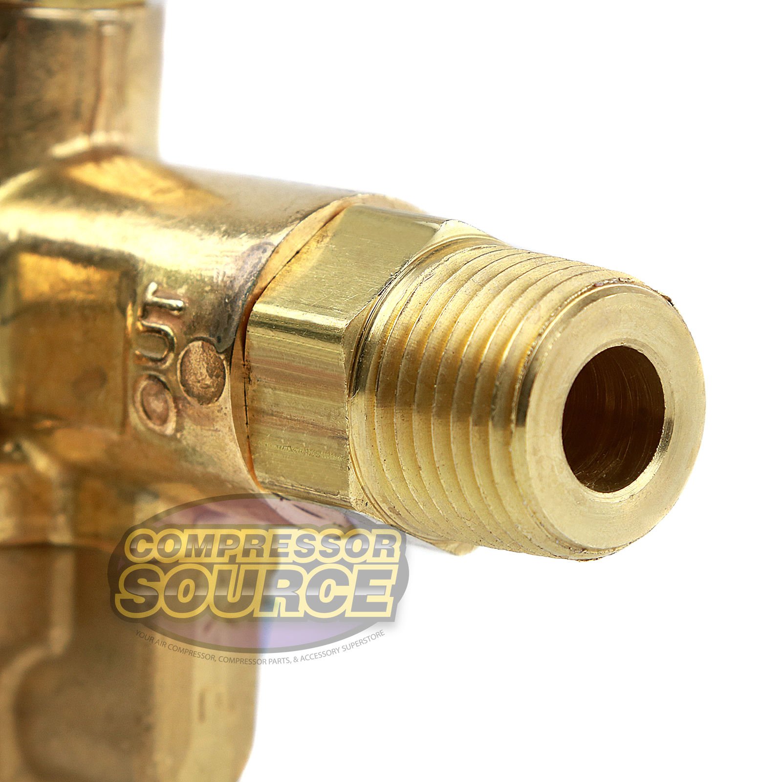 Air Compressor Pilot check valve unloader combination gas discharge 95-125 1/2" FPT TOP INLET X 1/2" MNPT OUTLET FOR GAS COMPRESSORS