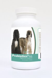 healthy breeds afghan hound probiotic and digestive support for dogs 60 count