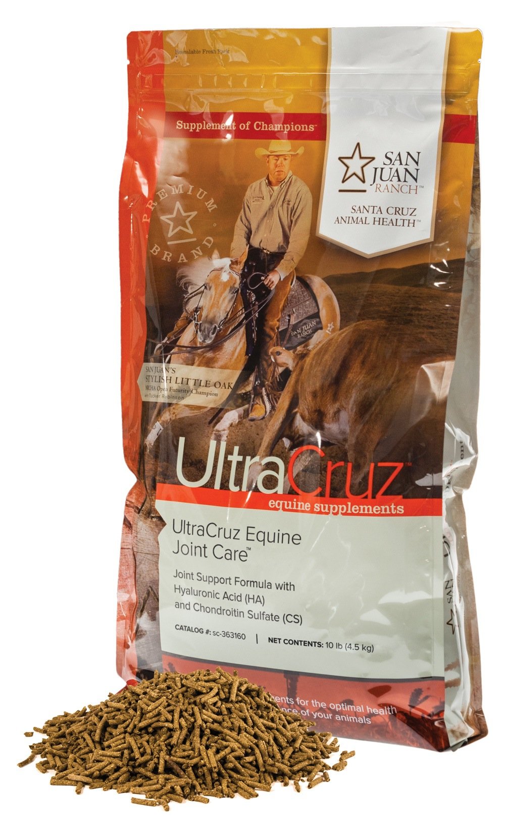 UltraCruz Equine Joint Supplement for Horses, 10 lb, 89 Day Supply