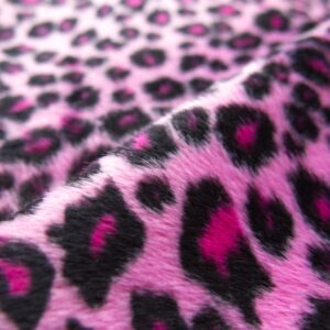 Velboa Wave Print Cheetah 60 Inch Fabric by The Yard (F.E.®)