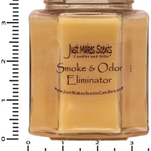 Smoke and Odor Eliminator Candle - Odor Eliminating Scented Candles for Home - Neutralizes Cigarette, Food, and Pet Smells | Natural Soy Wax Candle, Hand Poured in The USA