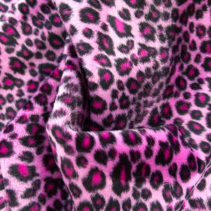 Velboa Wave Print Cheetah 60 Inch Fabric by The Yard (F.E.®)