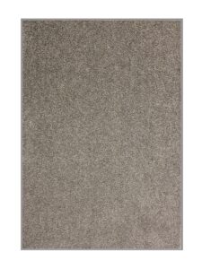 koeckritz custom cut-to-fit indoor frieze area rug - 25 oz pewter carpet - soft and loose pile - ideal for living room, bedroom, entryway, dorms, office, homes, apartments - 10'x12'