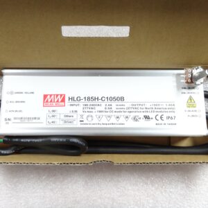 MEAN WELL HLG-185H-C1050B 200 W Single Output 1.05 A 190 Vdc Output Max IP67 Switching Power Supply - 1 item(s)