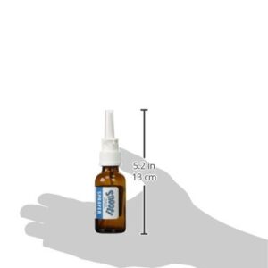 Amber Glass EMPTY Colloidal Silver Applicator 3-Pack, w/ 2oz Mist Sprayer, 1oz Nasal Sprayer, and 1/2oz Dropper