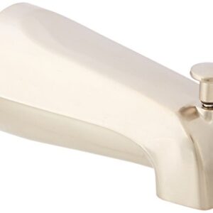 BATHTUB SPOUT W/DIVERTER BRUSHED NICKEL