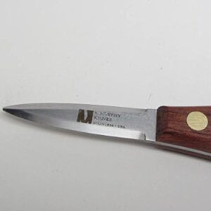 R. Murphy/Ramelson Wellfleet Oyster Knife Seafood Shucker - High Carbon Steel - Made in the USA