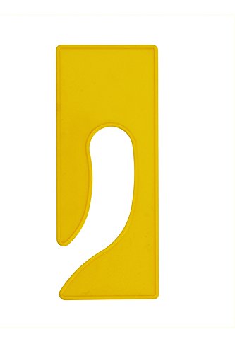 Rectangular Rack Dividers, Color (Pack of 3) (Yellow)