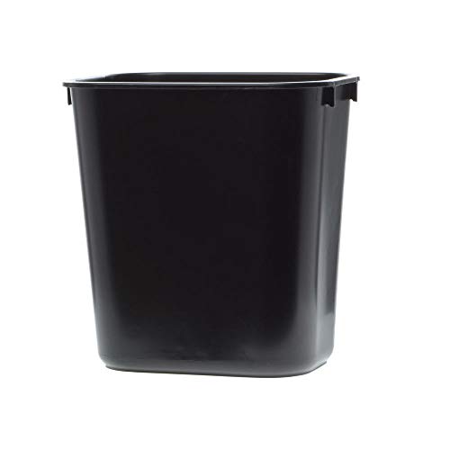 Retail Resource RubbermaidWaste Basket Black 13Qt, 46734