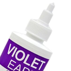 Violet Pet Ear Cleaner, 8 oz Provides Immediate Relief from Itching, Irritation, Inflammation and Odor. Ends Chronic Ear Infection Cycle.