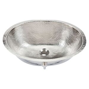 Thompson Traders BOU-1915BRN Hammered Nickel Farley Bath Sink