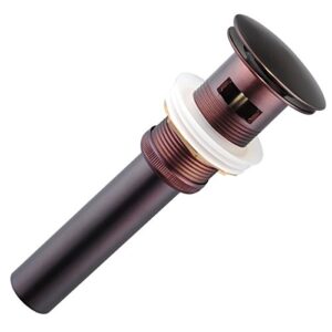 1 5/8" bath pop-up drain with overflow oil rubbed bronze