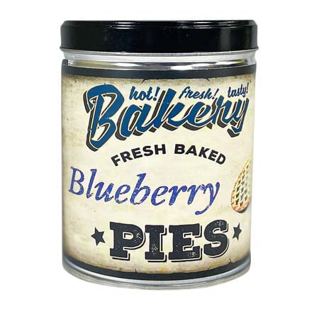 Blueberry Pie Scented Tin Candle, Up to 100 Hours of Burn Time with Specialty Blended Soy & Paraffin Wax | Our Own Candle Company, 13 Ounce