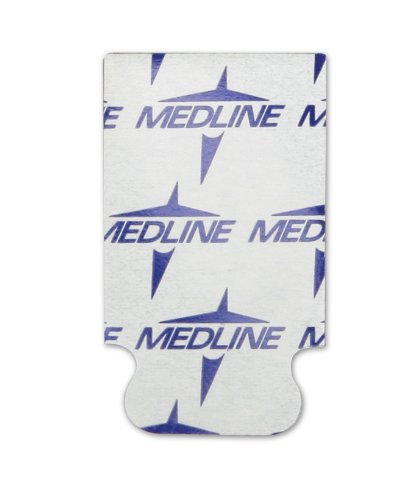 Medline MDS616101AZ Electrode, ECG, TAB, 10/Card, 5000/CS, Adult (Box of 500)