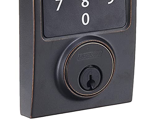 Schlage Lock Company BE468CEN716 Connect Century Touchscreen Deadbolt, Aged Bronze