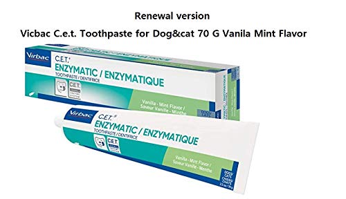 Vicbac C.e.t. Toothpaste for Dog&cat 70 G Vanila Mint Flavor