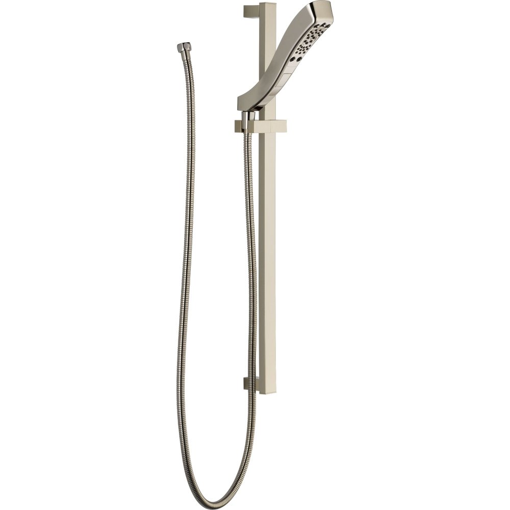 Delta Faucet 4-Spray H2Okentic Slide Bar Hand Held Shower with Hose, Chrome, 51552