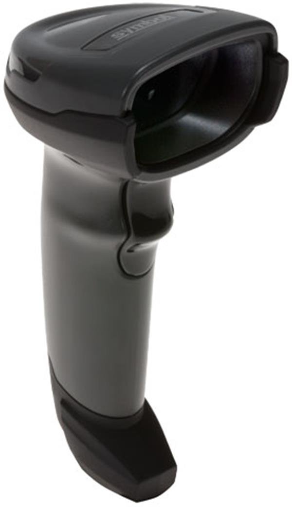 Zebra Technologies DS4308-SR7U2100SGW Series DS4308 Handheld 2D Standard Range Barcode Scanner, with Stand, USB Kit, Black