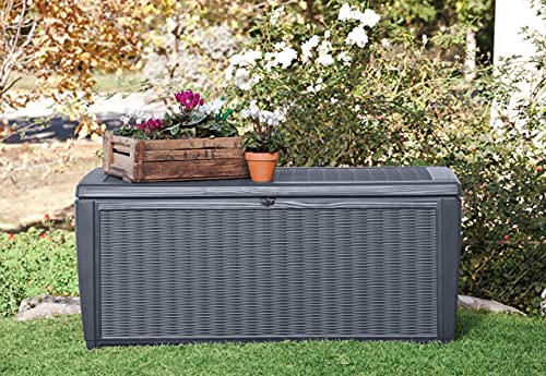 Keter Garden Storage Box Sumatra 511 L, Graphite