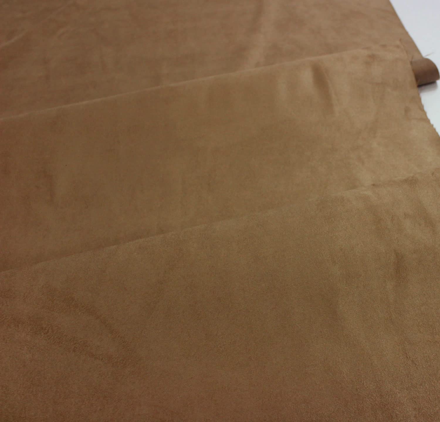 Mybecca Buckskin Microsuede Upholstery Drapery Fabric (5 Yards) - Mocha