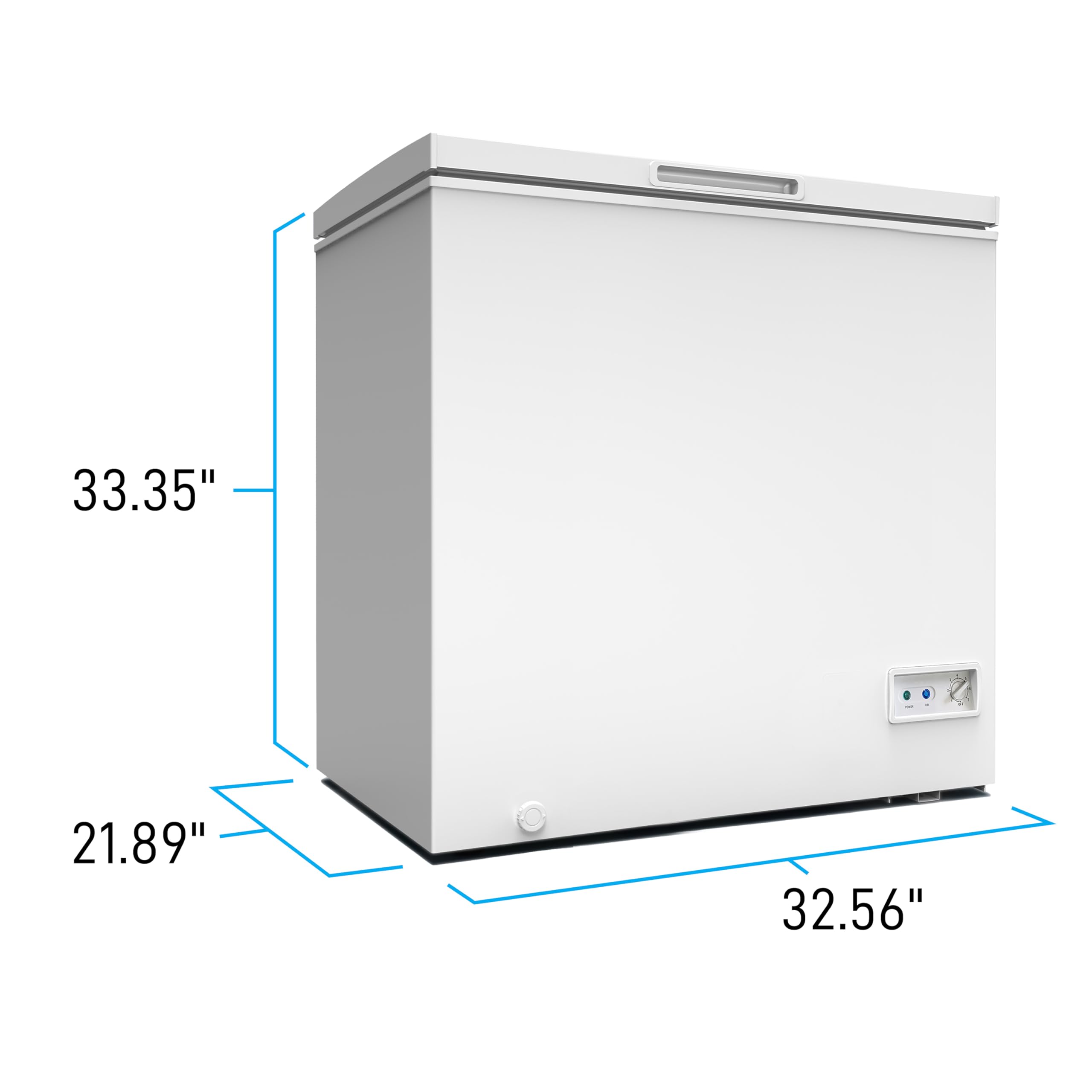 Avanti CF7F0W CF7F 7.0 cu. ft. Garage Ready Chest Freezer​, in White