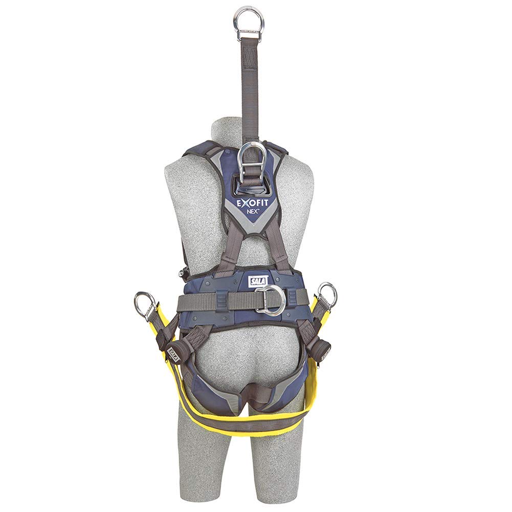 3M DBI-SALA ExoFit X300 Comfort Oil & Gas Climbing/Suspension Safety Harness 1113293, X-Large