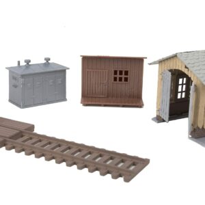 Walthers Trainline HO Scale Model Trackside Tool Buildings