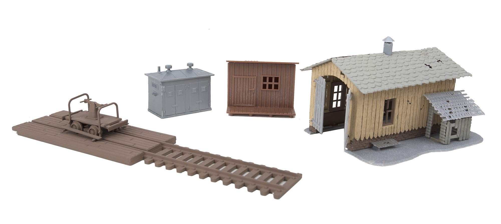 Walthers Trainline HO Scale Model Trackside Tool Buildings